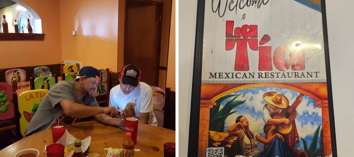 La Tia Mexican Restaurant Menu