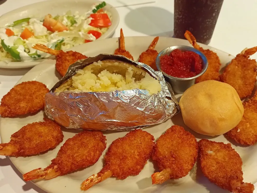 Fried Butterfly Shrimp